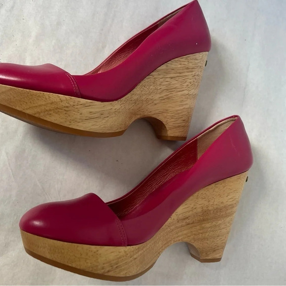 Japan Women’s Platform Wedge with Leather Upper - Size 7.5 US NWOB - Picture 5 of 10